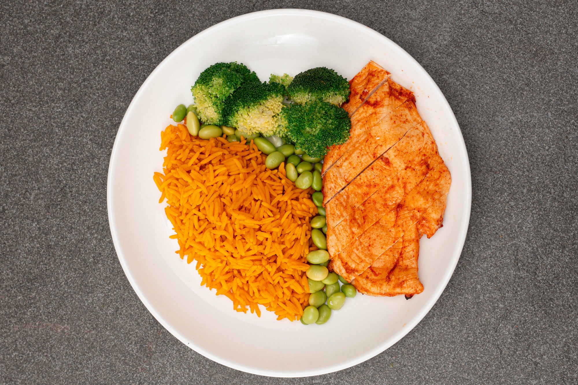 Shawarma Chicken with Yellow Rice